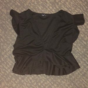 Ruffle crop top